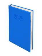 Kalendarze - Kalendarz książkowy 2025 dzienny A5 niebieski Paperdot - miniaturka - grafika 1