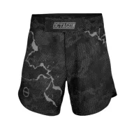 Spodnie sportowe męskie - Octagon Spodenki Szorty MMA Marble Camo Grey - miniaturka - grafika 1
