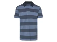 Koszulki męskie - LIVERGY® Koszulka polo męska (Niebieski w paski, XXL (60/62)) - miniaturka - grafika 1