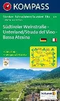 Sudtiroler Weinstrasse, Unterland/Strada del Vino, Bassa Atesina, 1:25 000 Kompass - Atlasy i mapy - miniaturka - grafika 1