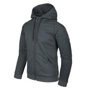 Odzież taktyczna i umundurowanie - Helikon - Bluza rozpinana Urban Tactical Hoodie® - Poliester - Czarna / Szary - BL-UHF-PO-M1 - miniaturka - grafika 1