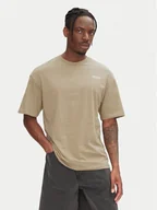 Koszulki męskie - Jack&Jones T-Shirt Ames 12268471 Beżowy Relaxed Fit - miniaturka - grafika 1