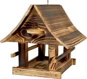 Karmniki dla ptaków - Drewniany karmnik dla ptaków XXL - miniaturka - grafika 1