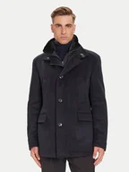 Płaszcze męskie - JOOP! Płaszcz wełniany 17 JO-48Gary 30048807 Granatowy Regular Fit - miniaturka - grafika 1