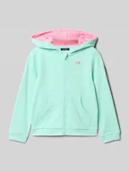 Bluzy dla dziewczynek - Bluza rozpinana z kapturem - miniaturka - grafika 1