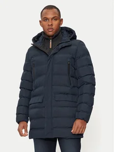 Geox Kurtka zimowa M4628L T3128 F1624 Granatowy Regular Fit - Kurtki męskie - miniaturka - grafika 1