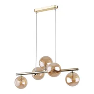 Lampy sufitowe - Estera lampa wisząca 5-punktowa złota 4549 - miniaturka - grafika 1