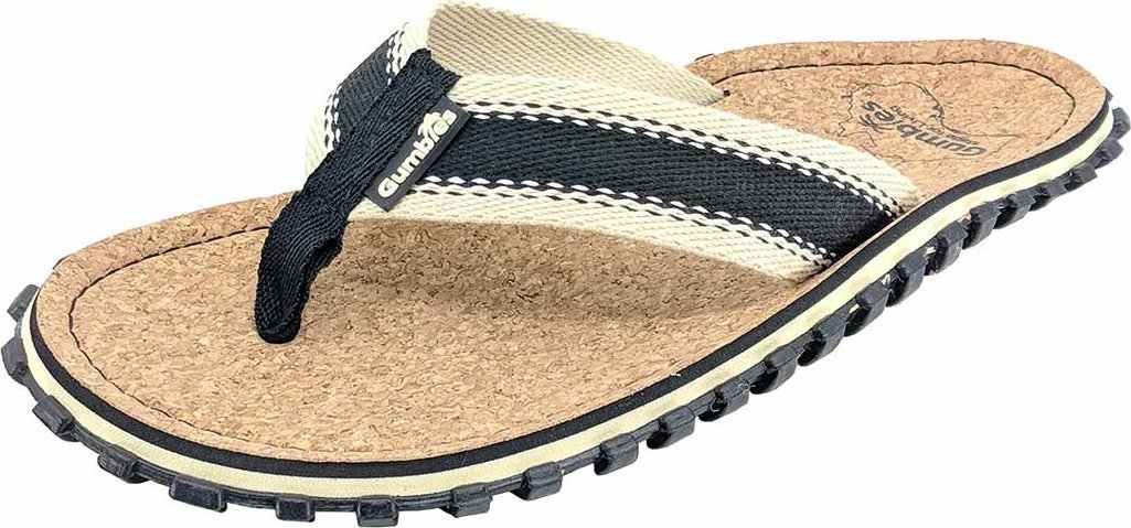 Gumbies Gumbies - japonki unisex CORKER - BLACK 47