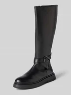 Botki damskie - Kozaki z zamkiem błyskawicznym model ‘HANNA’ - miniaturka - grafika 1