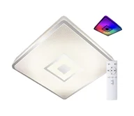 Lampy sufitowe - Top Light - LED RGB Plafon ściemnialny LED/24W/230V kwadratowy + pilot - miniaturka - grafika 1