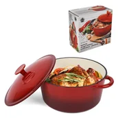 Brytfanny - Gęsiarka żeliwna emaliowana Konighoffer 5 l - miniaturka - grafika 1