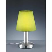 Lampy stojące - Mats II lampa stołowa 1-punktowa nikiel/zielona 599700115 - miniaturka - grafika 1