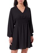 Sukienki - ONLY Womens Onltamara Life L/S Dress Noos Ptm sukienka, czarna, XL - miniaturka - grafika 1