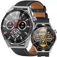 Smartwatch - Rubicon RNCE88 Srebrno-czarny - miniaturka - grafika 1