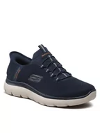 Sneakersy męskie - Skechers Sneakersy High Range 232457/NVY Granatowy - miniaturka - grafika 1