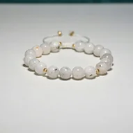 Bransoletki - Bransoletka Kamień Księżycowy 8mm - Crystals Break - miniaturka - grafika 1