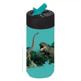 Bidon 400Ml Dinozaur Badn19 - Bidony dla dzieci - miniaturka - grafika 1