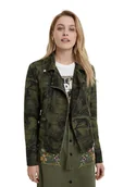 Kurtki damskie - Kurtka damska Desigual Dahlia ramoneska khaki-L - DESIGUAL - miniaturka - grafika 1
