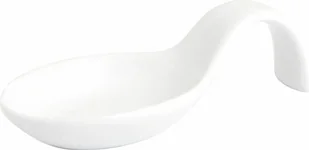 Quid Chef ceramiczna łyżeczka koktajlowa biała 10 x 5 cm (12 sztuk) (opakowanie 12 sztuk) - Łyżeczki - miniaturka - grafika 1