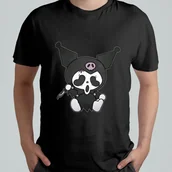 Koszulki męskie - KOSZULKA MĘSKA ŚMIESZNA T-SHIRT Z NADRUKIEM HELLO KITTY KUROMI r. L 4 - miniaturka - grafika 1