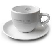 Filiżanki - CORNELLA Cornella filiżanka ze spodkiem do kawy Cappuccino 250ml 04425803 - miniaturka - grafika 1