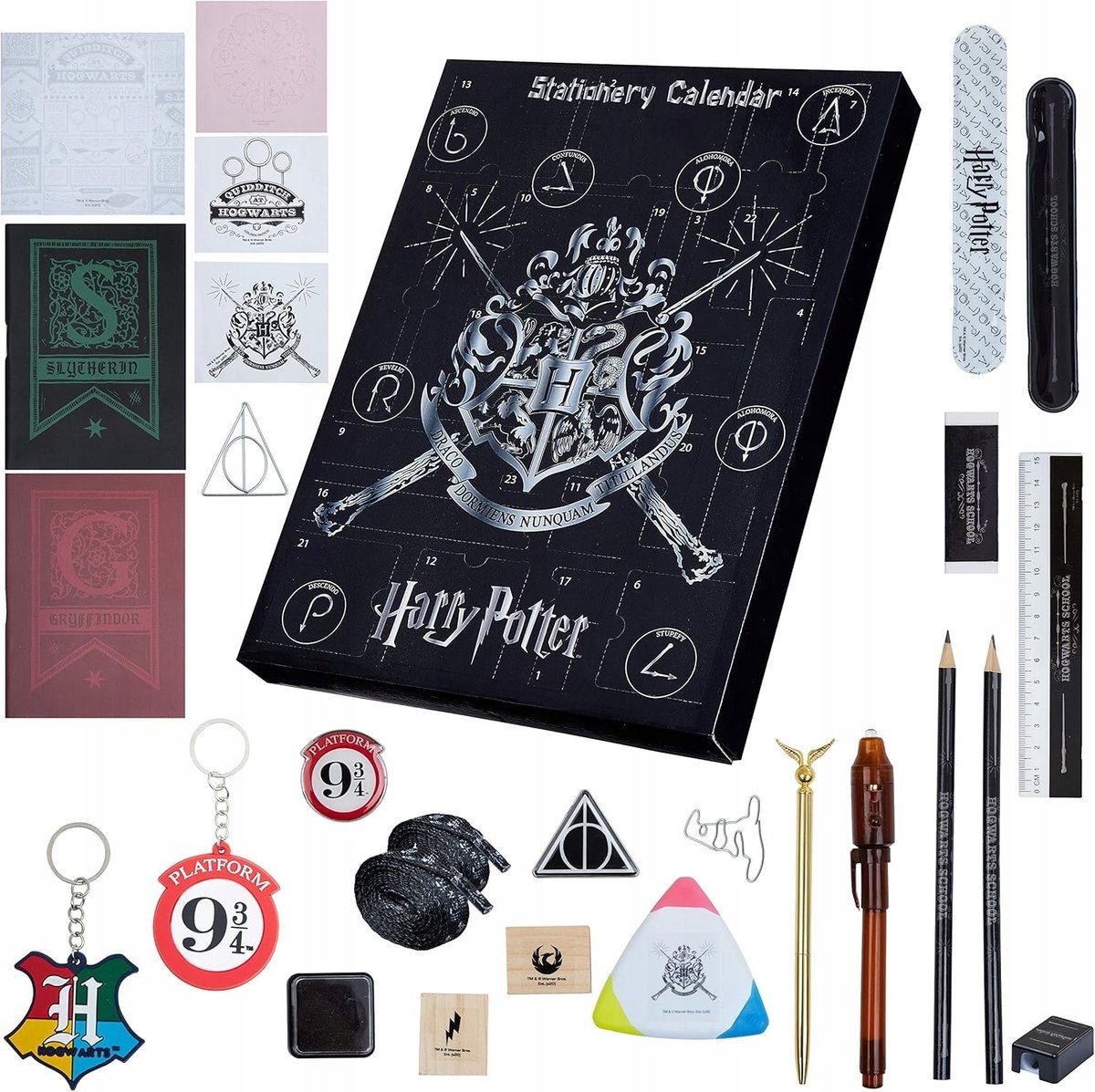 Kalendarz Adwentowy 2024 Harry Potter Kalendarz Bożonarodzeniowy Prezent