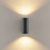 Lampy ogrodowe - Deko-Light Kinkiet zewnętrzny ShoreLine Pro Round, możliwość ściemniania, czarny, aluminium, nowoczesny - miniaturka - grafika 1