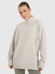 4F Bluza dresowa do jogi i pilatesu damska - beżowa L - Bluzy damskie 4F Bluza dresowa do jogi i pilatesu damska - beżowa L - Bluzy damskie - miniaturka - grafika 1