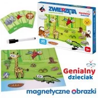 Puzzle - Askato Puzzle magnetyczne zwierzęta - miniaturka - grafika 1