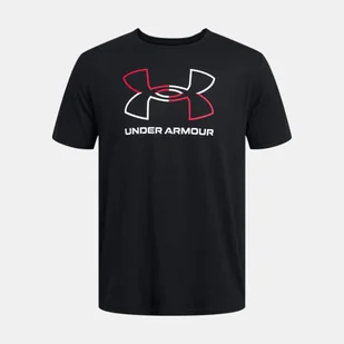 Koszulka fitness męska UNDER ARMOUR 1382915 z krótkim rękawem - Koszulki sportowe męskie - miniaturka - grafika 1