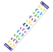 Maty edukacyjne - Mata Animacyjna Skaczące Stópki MEGA 50x300 cm - miniaturka - grafika 1