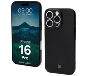 Etui i futerały do telefonów - Bizon Łupka do iPhone 16 Pro Czarny - miniaturka - grafika 1