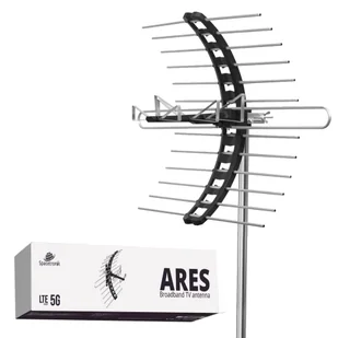 Antena szerokopasmowa DVB-T2 Spacetronik Ares 5G - Anteny TV - miniaturka - grafika 1