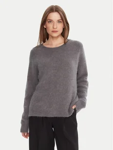 Kontatto Sweter 3M0863C Szary Relaxed Fit - Swetry damskie - miniaturka - grafika 1