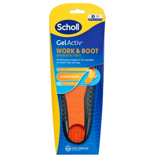 Scholl GelActiv, wkładki do butów, do pracy, rozmiar S 35,5-40,5, 2 sztuki - Akcesoria obuwnicze - miniaturka - grafika 1