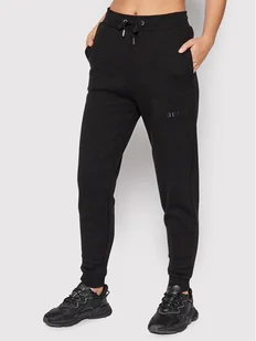 Guess Spodnie dresowe V2RB23 K9V31 Czarny Regular Fit - Spodnie sportowe damskie - miniaturka - grafika 1
