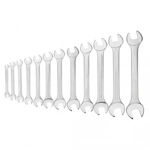 NEO-TOOLS Klucze płaski dwustronne 6-32 mm zestaw 12 sztuk 09-852 - Zestawy narzędziowe - miniaturka - grafika 2