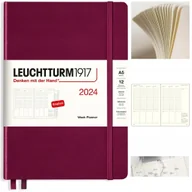 Kalendarze - LEUCHTTURM1917 Planer kalendarz książkowy A5 tyg. - miniaturka - grafika 1