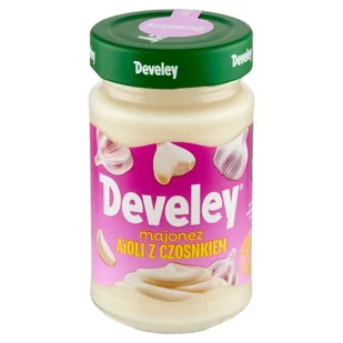 Develey Majonez aïoli z czosnkiem 210 ml - Majonezy i dressingi - miniaturka - grafika 1
