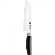 Noże kuchenne - Nóż Santoku 18 Cm Czarny Now S Zwilling - miniaturka - grafika 1
