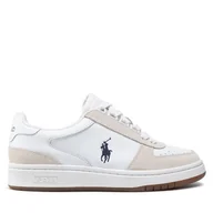 Sneakersy męskie - Sneakersy Polo Ralph Lauren Polo Crt Pp 809834463002 Biały - miniaturka - grafika 1