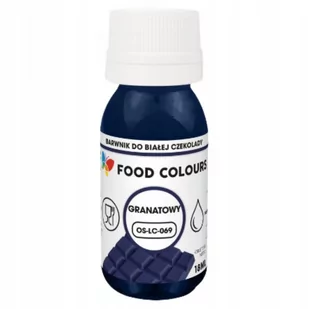 BARWNIK do czekolady i mas tłustych 18ml GRANATOWY - Dodatki do ciast w proszku - miniaturka - grafika 1