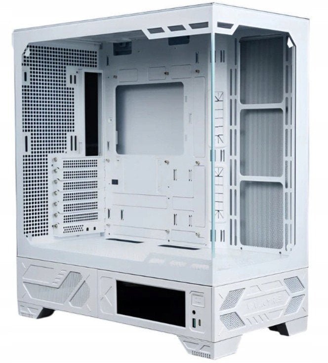 Obudowa komputerowa Valkyrie VK03 LCD White VK-CASE03LCDW