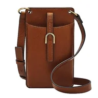Torebki damskie - Fossil Torebka Damska Vada, Etui Na Telefon Litehide w Kolorze Brązowym, Dł: 10,2 cm, Szer: 0,6 cm, Wys: 17,8 cm, Zb1893200 - miniaturka - grafika 1