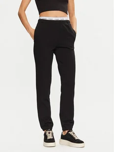 Guess Spodnie dresowe O5RB01 KCO31 Czarny Regular Fit - Spodnie sportowe damskie - miniaturka - grafika 1