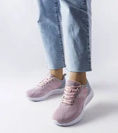 Botki damskie - Różowe sportowe sneakersy Nairene-40 - miniaturka - grafika 1