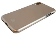 Etui i futerały do telefonów - JELLY CASE silikon etui do iPhone XS Max - GOLD - miniaturka - grafika 1