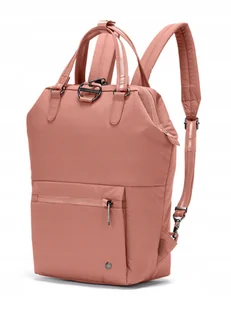 Pacsafe Citysafe CX City Backpack RFID 35 cm przegroda na laptopa econyl rose - Torby na laptopy - miniaturka - grafika 2