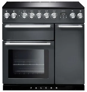 Kuchenka elektryczna Kuchnia z płytą indukcyjną FALCON Nexus 90 Szary chrom NEX90EISL/C-EU - Kuchenki elektryczne - miniaturka - grafika 1