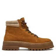 Botki męskie - Trapery Pepe Jeans PMS50251 Brązowy - miniaturka - grafika 1